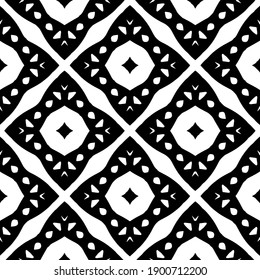 
Black and white pattern. Abstract seamless geometric pattern.