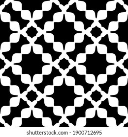 
Black and white pattern. Abstract seamless geometric pattern.