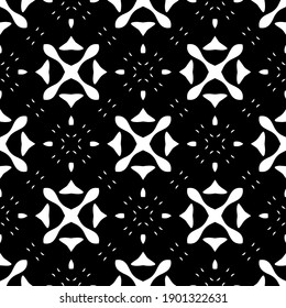 
Black and white pattern. Abstract seamless geometric pattern.