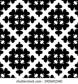 
Black and white pattern. Abstract seamless geometric pattern.