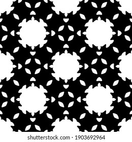 
Black and white pattern. Abstract seamless geometric pattern.