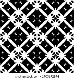
Black and white pattern. Abstract seamless geometric pattern.