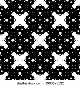 
Black and white pattern. Abstract seamless geometric pattern.