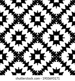 
Patrón blanco y negro. Resumen de un patrón geométrico sin fisuras.