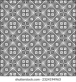 Patrón blanco y negro con formas abstractas. Antecedentes abstractos. Patrones de las líneas.
