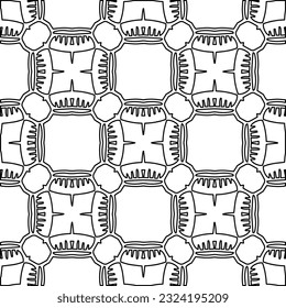 Black and white pattern with abstract shapes. Abstract background. Patterns of the lines.