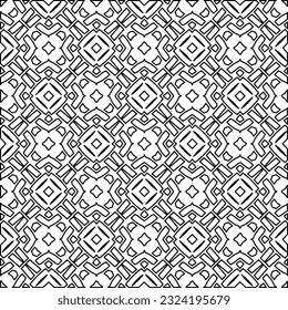Black and white pattern with abstract shapes. Abstract background. Patterns of the lines.