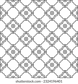 Patrón blanco y negro con formas abstractas. Antecedentes abstractos. Patrones de las líneas.