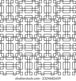 Patrón blanco y negro con formas abstractas. Antecedentes abstractos. Patrones de las líneas.