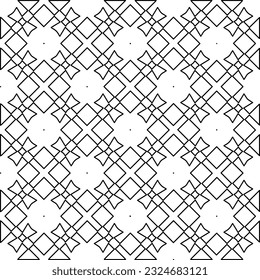 Black and white pattern with abstract shapes. Abstract background. Patterns of the lines.