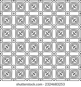 Black and white pattern with abstract shapes. Abstract background. Patterns of the lines.