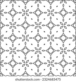 Black and white pattern with abstract shapes. Abstract background. Patterns of the lines.