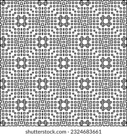 Black and white pattern with abstract shapes. Abstract background. Patterns of the lines.