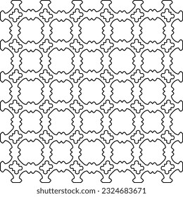 Black and white pattern with abstract shapes. Abstract background. Patterns of the lines.