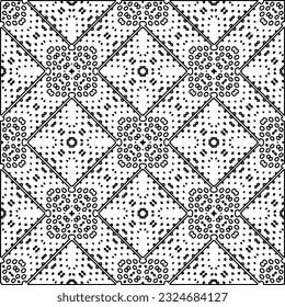 Black and white pattern with abstract shapes. Abstract background. Patterns of the lines.