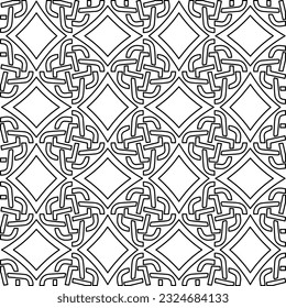 Black and white pattern with abstract shapes. Abstract background. Patterns of the lines.