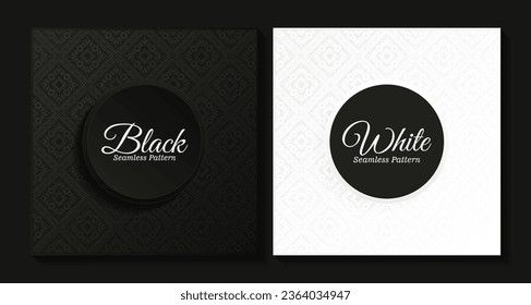 black and white pattern background