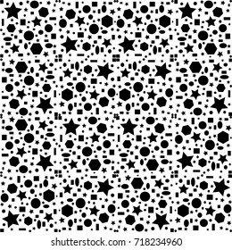 black and white pattern background