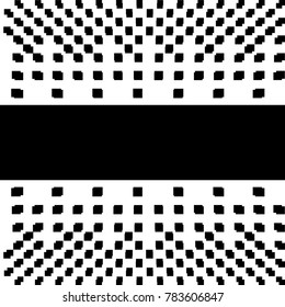 Black and white pattern. Black and white background.
