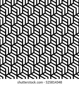 black and white pattern. background line geometric.modern stylish texture,