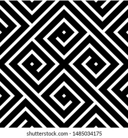 black and white pattern background vector