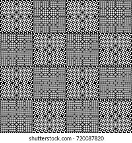 black and white pattern background/vector