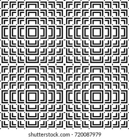 black and white pattern background/vector