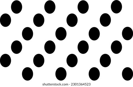 Black and white pattern with beads, Circle pattern in Black repeat, replete pattern, endless fabric pattern, black dot checkerboard 