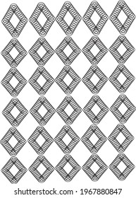 BLACK AND WHITE PATTERN COLORING PAGE