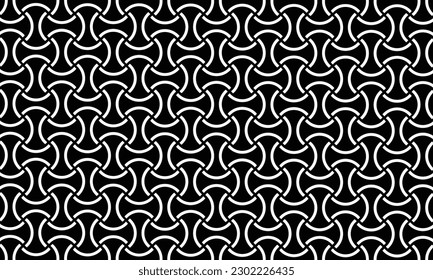 Black and white pattern design for any fabrics texture needs. 
