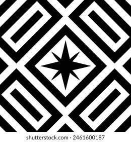 black and white pattern design ,graphic background