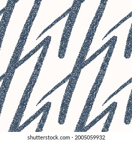 Schwarz-Weiß-Muster mit Doodle-Stil.  Zeichnen mit Punkten. Vektorgrafik.