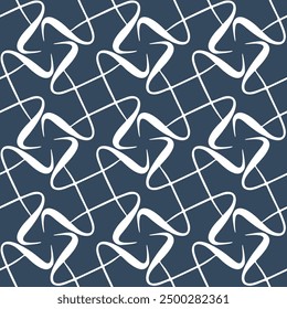 Patrón blanco y negro con estilo doodle. Ilustración vectorial.