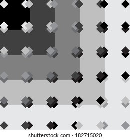 Black and white pattern geometric