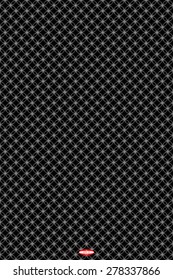 black white pattern with grey circle. vector illustration