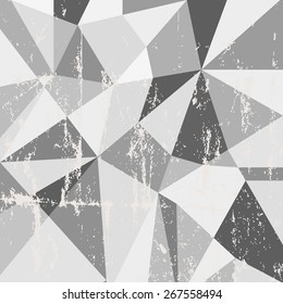 black and white pattern, grungy style, vector illustration