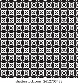 Black and white pattern illustration