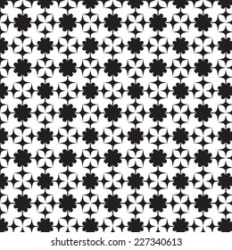 Black and white  pattern Modern stylish  geometric  pattern  background vector.