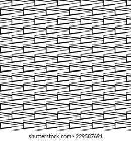 Black and white  pattern Modern stylish  geometric  pattern  background vector.