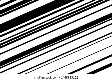 Black and white pattern with slanted straight lines. Elegant background for web banners, websites, screensavers, presentation covers. Vector illustration