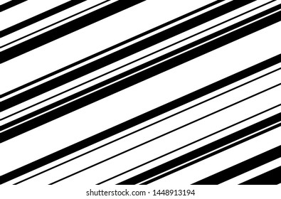 Black and white pattern with slanted straight lines. Elegant background for web banners, websites, screensavers, presentation covers. Vector illustration