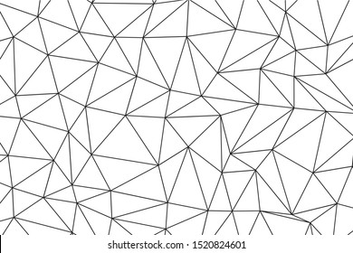 black and white pattern triangle endless linear creative abstract background