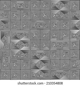 Black And White Pattern Vector 103