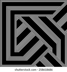 Black And White Pattern Vector 146