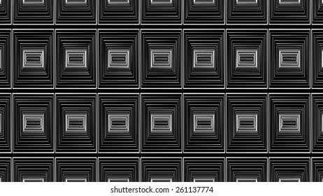 Black And White Pattern Vector 155