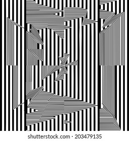 Black And White Pattern Vector