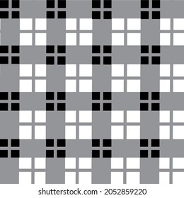 patrón negro y blanco, ilustración vectorial
