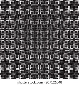 Black and white pattern. vector illustration.