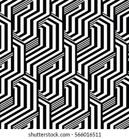 motivos en blanco y negro, línea de fondo geométrica, textura moderna y elegante,vector