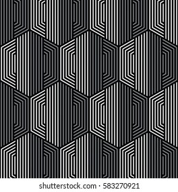 black and white pattern,background line geometric,modern stylish texture,vector